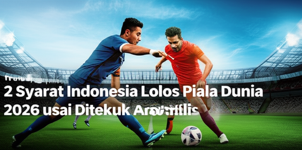 2 Syarat Indonesia Lolos Piala Dunia 2026 Usai Ditekuk Arab Saudi