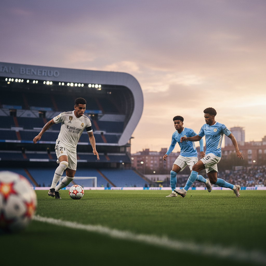 Prediksi Real Madrid Vs Man City: Tuan Rumah Jadi Favorit